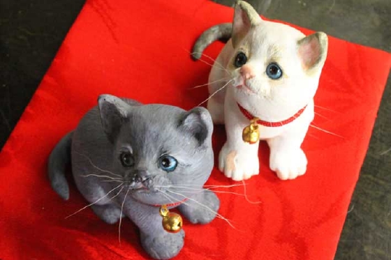 博多人形 猫