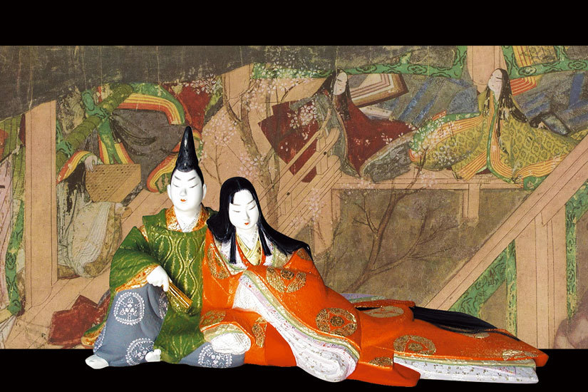 博多人形 源氏物語