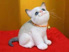 博多人形 猫