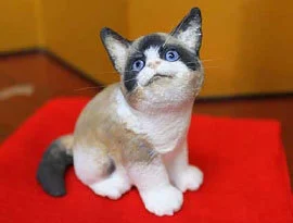 博多人形 猫